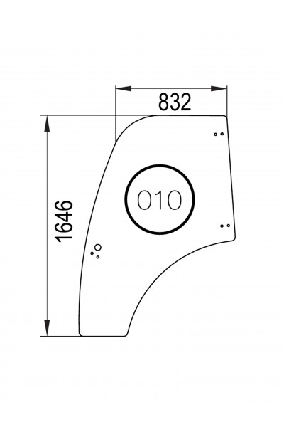 HATTAT A70 SOL KAPI CAMI (3HT1 6006 A1A)