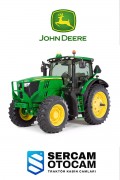 6155R Sol Kapı Camı  John Deere - L212968, L209796, L207691 | Sercam Otocam