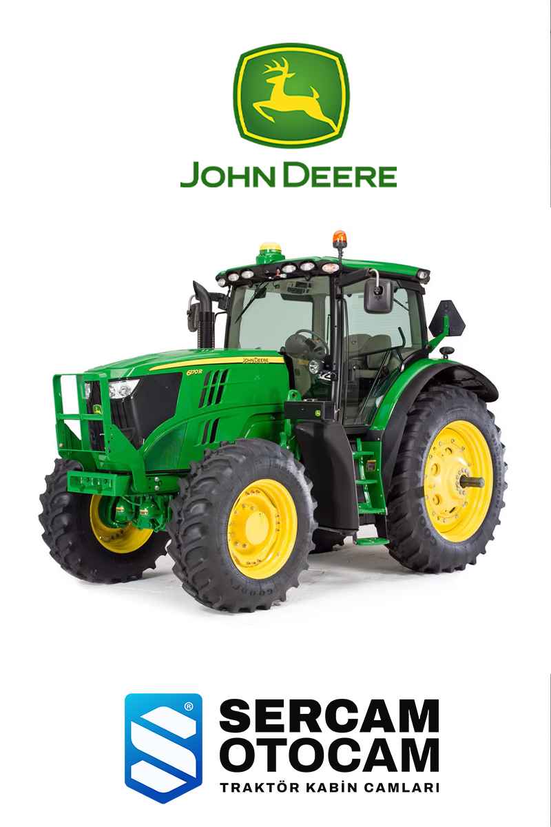 6165R Linke Türscheibe John Deere - L212967 | Sercam Otocam