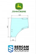 6165R Left Door Glass John Deere  - L212967 | Sercam Otocam